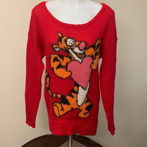 Disney Sweaters - WOMENS TIGGER SUPER SOFT SWEATER